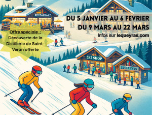 Lundi 26 janvier au dimanche 1er février : "Semaine givrée"